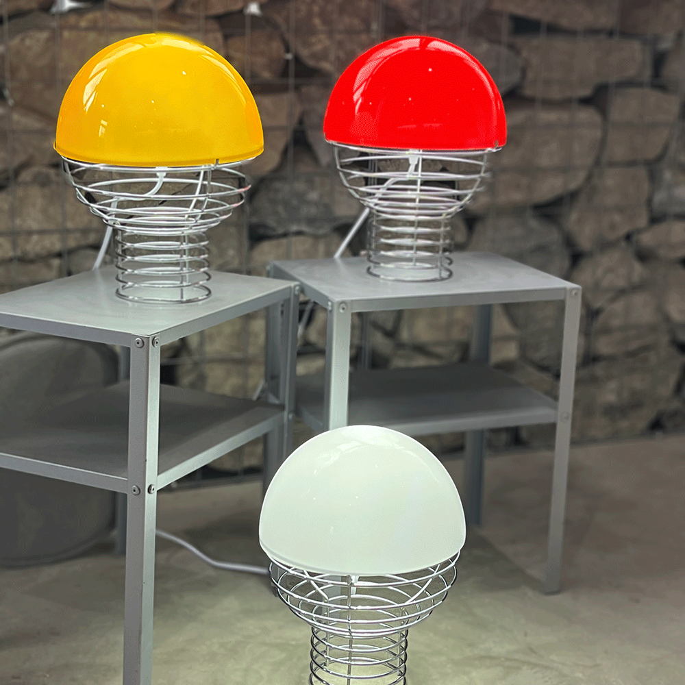 Wire Table Lamp Yellow Wire Table Lamp Yellow *Reproduct