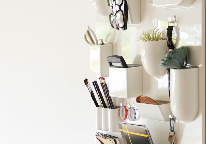 Uten.Silo II Red Uten.Silo II Wall Shelf Red Wall Mounted Rack *Reproduct