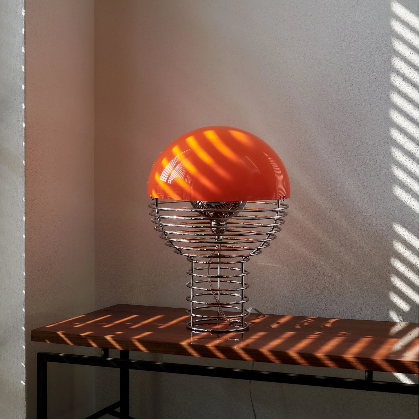 Wire Table Lamp Orange ワイヤーテーブルランプ オレンジ *Reproduct