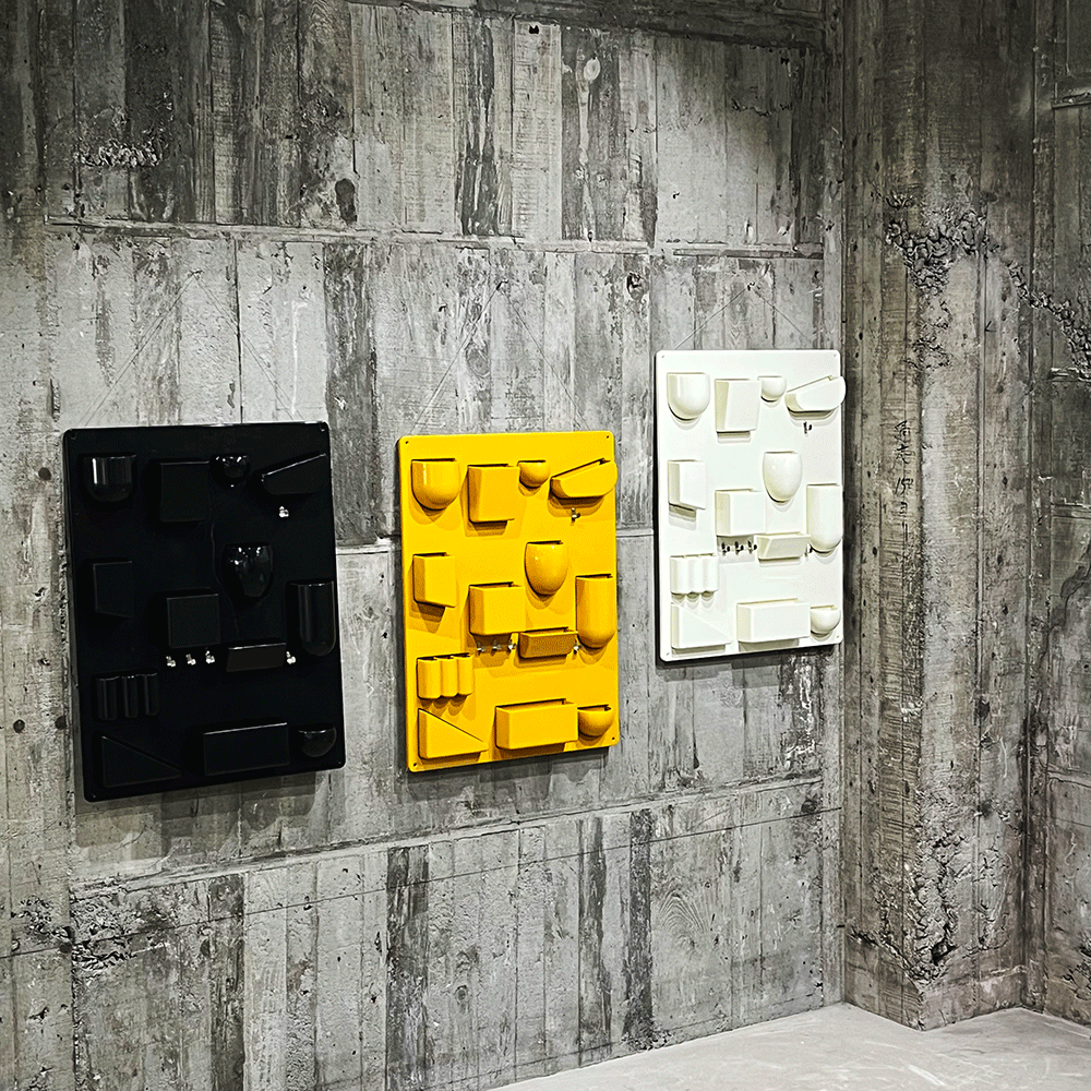 Uten.Silo II Yellow ウーテンシロ2 ウォールシェルフ イエロー Uten.Silo II Yellow ウーテンシロ2 ウォールシェルフ イエロー