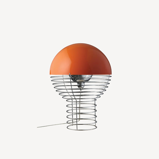 Wire Table Lamp Orange ワイヤーテーブルランプ オレンジ *Reproduct